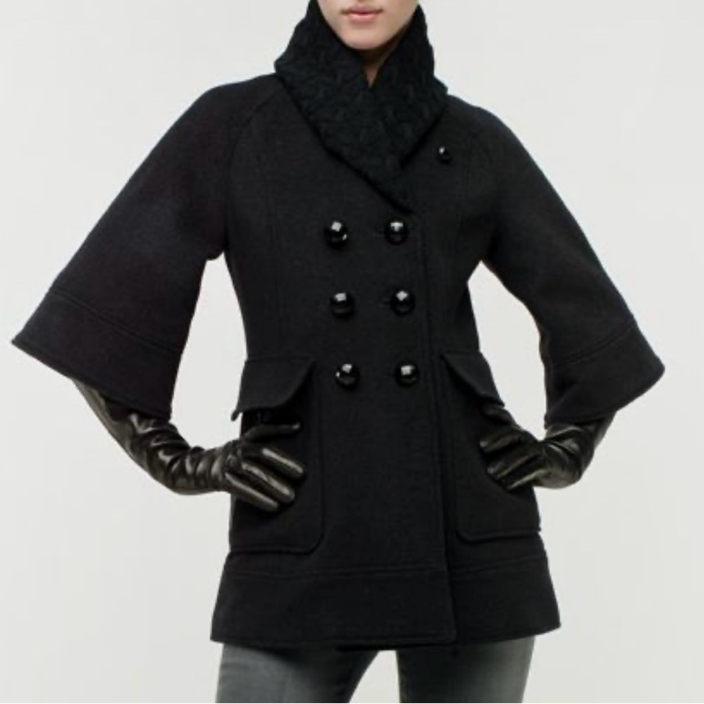 MACKAGE Wool Cashmere Blend Peacoat Size M